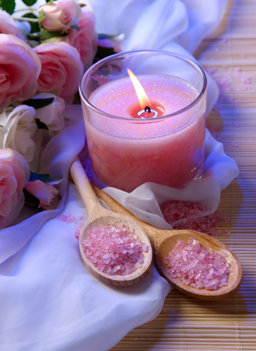 Rose Aroma Candle - Image 4