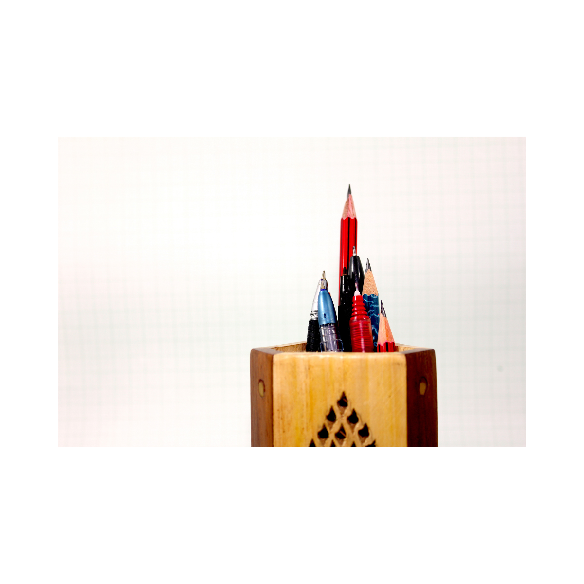 Wooden Pen Stand - Image 3